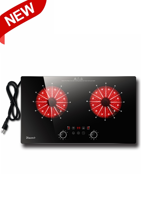 2 burner electric cooktop