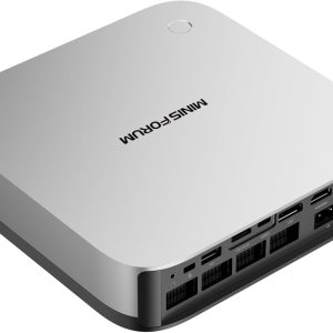 MINISFORUM Mini PC AI X1 Pro AMD Ryzen AI 9 HX370(12 Cores/24 Threads, up to 5.1GHz)&AMD Radeon 890M Mini Gaming Computer,64GB DDR5 1TB PCIe 4.0 SSD, 8K Quad Display,Dual 2.5 LAN/WiFi 7/BT5.4/Oculink