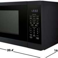 SHARP Countertop Microwave Oven with Removable 12.4" Carousel Turntable, 1100 Watt, 1.4 Cubic Feet, Black - Image 8