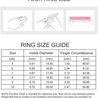 2 Pcs Women's Pinky Ring Tiny and delicate twisted stacking ring Flat plain ring 6 to 9 - Image 5