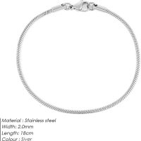 Snake Chain Gold Bracelets for Women Waterproof 14K Gold Plated Jewelry for Women Trendy Thin Dainty Stainless Steels Chain Bracelet Classic Fashion Accessories Gifts for Womens - Image 2