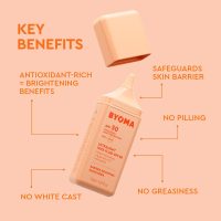 BYOMA SPF 50 Face Fluid - Ultra-Lightweight Facial Sunscreen for All Skin Tones - Luminous Glow, No White Cast - SPF Moisturizer Strengthens Skin Barrier - 1.69 fl.oz - Image 3