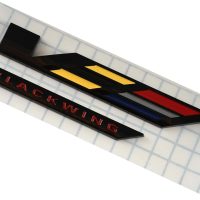 3Pcs V-Blackwing Emblems V-Series Black Out Blackwing Badge V Logo Compatible with 2020-2025 CT4 CT5 86596092 (3Pcs Emblems - Colourful) - Image 4
