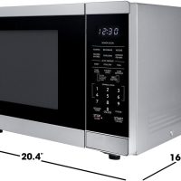 SHARP Countertop Microwave Oven with Removable 12.4" Carousel Turntable, 1100 Watt, 1.4 Cubic Feet, Stainless Steel - Image 9
