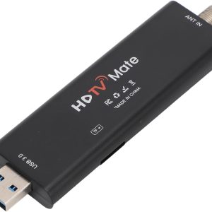 HD ATSC 3.0 1.0 USB 3.0 TV Tuner Support 4K OTA Channel Broadcast Memory Card DVR Recording Digital Terrestrial Signal Tuner