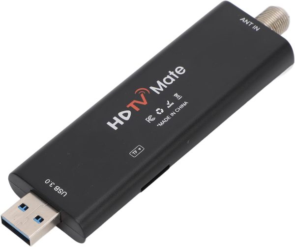 HD ATSC 3.0 1.0 USB 3.0 TV Tuner Support 4K OTA Channel Broadcast Memory Card DVR Recording Digital Terrestrial Signal Tuner