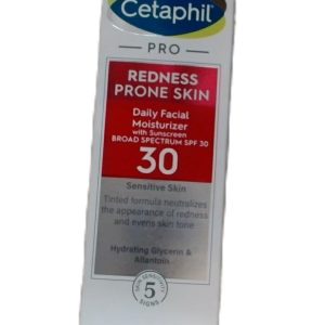 CETAPHIL Redness Relieving Daily Facial Moisturizer SPF 40, 1.7 fl oz, Broad spectrum Sunscreen, Neutral Tint, For Redness-Prone Skin