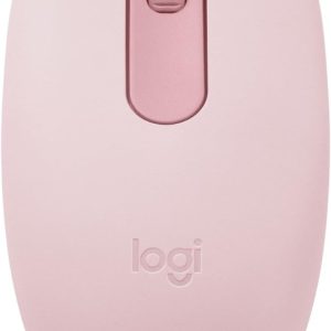 Logitech M196 Bluetooth Wireless Mouse, Compact and Portable Mouse for Laptops, Tablets and More, 12-Month Battery, Smooth Tracking, Compatible with PC and Mac, Windows and macOS - Rose