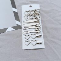 8 Pcs Hair Clips Set for Women Hair Claw Clips Hairpin Clamps Simple Metal Hair Accessories Clip Hairpin for Women (G) - Image 3