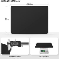 FLASLD Fireproof and Waterproof Stove Top Covers, 21×29.5 inch Electric Stove Cover Mat, Glass Top Stove Cover - Ceramic Glass Cooktop Protector - Flat Top Oven Cover, Black Without Logo - Image 8