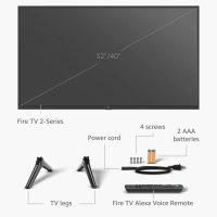 Like-New Amazon Fire TV 32" 2-Series (newest model), HD smart TV with Fire TV Alexa Voice Remote, stream live TV without cable - Image 6