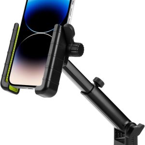 Hikeen Kayak Phone Holder, 360°Adjustable Phone Holder with Long Arm, Kayak Fishing Accessories, Kayak Phone Mount Compatible with Smartphone from 4''-7''