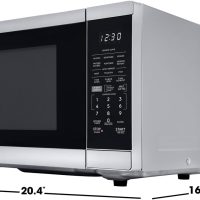SHARP Countertop Microwave Oven Compatible with Alexa Orville Redenbacher's Certified with Removable 12.4" Carousel Turntable, 1000 Watt, 1.1 Cubic Feet, Stainless Steel - Image 9