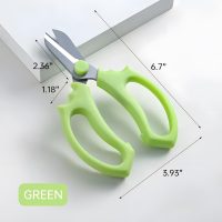 Garden Scissors Pruning Shears Garden Tools for Flowers, Branches and Leaves Gardening Hand Tools Thickened Stainless Steel Floral Shears - Image 7