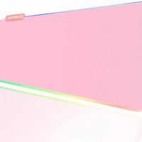 JMIYAV Pink RGB Gaming Mouse Pad 31.5x12 Inch PC XL Large Extended Glowing Led Light Up Desk Pad Non-Slip Rubber Base Computer Cute Mousepad Mat Desk Accessories Gaming Setup 31.5x12 Inch - Image 7