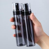 Travel Spray Bottle - Small Empty Fine Mist Plastic Spray Bottles for Water, Hair, Perfume, Alcohol Clear Continuous Spray Bottle for Air Travel, Airline Routes, Hiking Refillable Containers 80ml - Image 7
