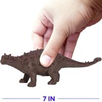 Kids Dinosaur Figures Toys, 12 Pcs Jumbo Plastic Dinosaur Toys for Kids 3-5, STEM Educational Realistic Dinosaurs Figurine Playset for Boys Girls Toddlers - Image 4