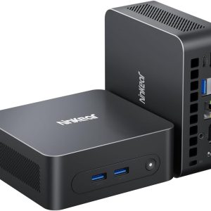 N10 Mini PC Intel N100 (Up to 3.6GHz),16GB DDR4 RAM 512GB M.2 SSD, 4k UHD Dual Display HDMI/Type C/VESA, WiFi, BT, Gigabit Ethernet, Mini Desktop Computer for Home & Business