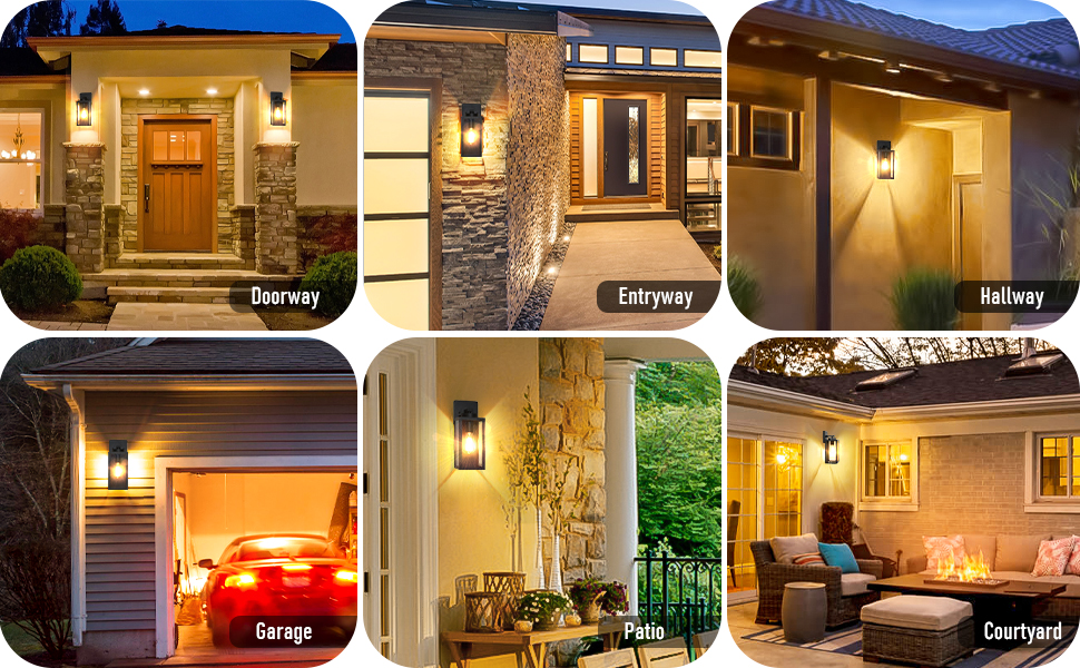garage wall light fixture
