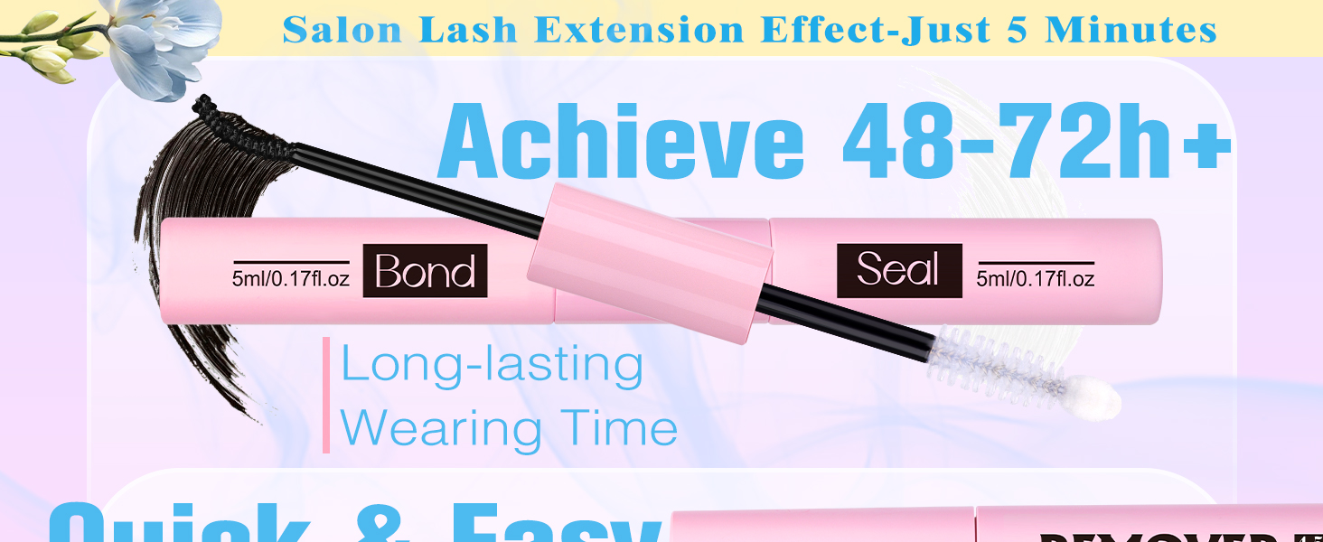 Natural Lash Clusters Kit with Lash Remover