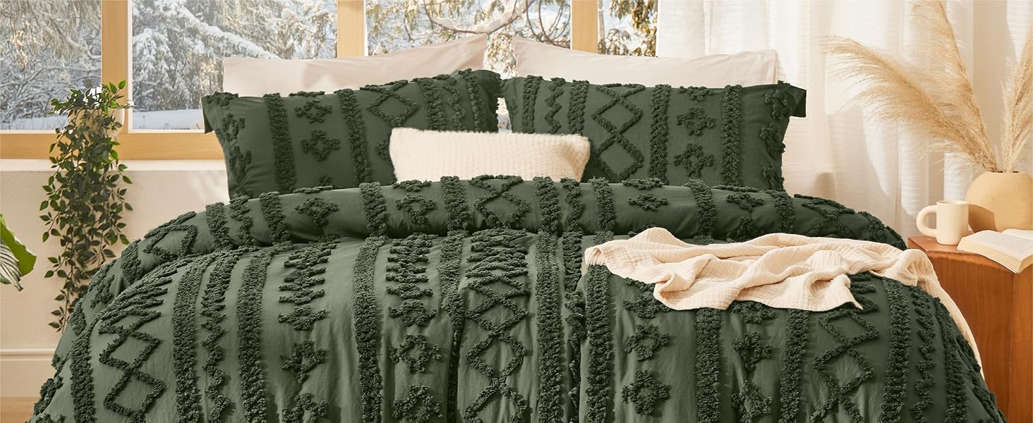 Pumpkin Boho Bedding Comforter Set