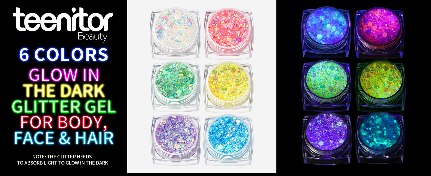 UV Black Light Glitter