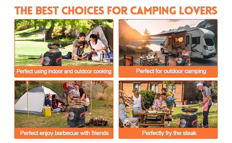 wood burning camping stove