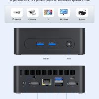 N10 Mini PC Intel N100 (Up to 3.6GHz),16GB DDR4 RAM 512GB M.2 SSD, 4k UHD Dual Display HDMI/Type C/VESA, WiFi, BT, Gigabit Ethernet, Mini Desktop Computer for Home & Business - Image 9