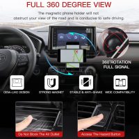1797 Phone Mount Holder for Toyota RAV4 2019-2022 Accessories Magnetic Car Cellphone Cradle for All Smartphone Navigation Black - Image 3