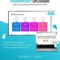 EZ AD TV Digital Signage Player, Digital Signage 4k Player Kit, Auto-Post Content, Cloud-Controlled, Add Your PowerPoint Presentation, Free Plan & Mobile App, Thousands of Templates - Image 4