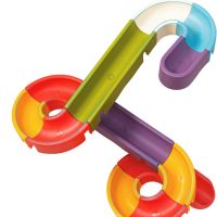 Duck Slide Bath Toys for Kids Ages 4-8, Wall Track Building Set 3+ Year Old, Fun DIY Kit Bathtub Time Birthday Gift for Toddler Boys & Girls (34 PCS) - Image 3