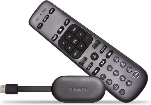 DIRECTV Gemini Air Streaming Box for Internet-Only Customers | 4K HDR HDMI Dongle with Voice Remote | Live TV, Cloud DVR & Streaming Apps | Authorized Dealer | Requires DIRECTV Stream Subscription