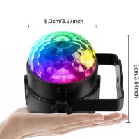 Luditek Sound Activated Party Lights with Remote DJ Lighting, Disco Ball Strobe Stage Light for Home Room Dance Parties Birthday Karaoke Stocking Stuffers New Years Eve Halloween Christmas Decorations - Image 3