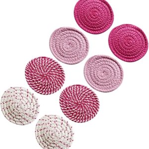 Drink Coasters Absorbent Drink Coasters Simple Home Decoration Desktop Protection, Suitable for All Kinds of Cups