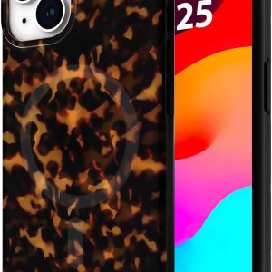 kate spade new york iPhone 15 Case / 14 / 13, Compatible with MagSafe - Tortoiseshell