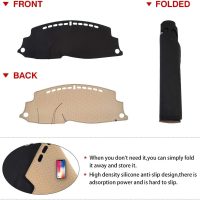 Cartist Dashboard Cover Mat for 2016-2021 2022 Honda HR-V HRV Accessories Dash Cover Flannel Dash Mat Sunshade Glare UV Rays Protector - Image 7