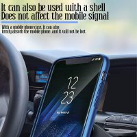 Car Phone Holder for CD Slot, Cell Phone Mount for CD Player, Magnetic or One Button Release, Silicone Pad Protection and 360° Rotation, Compatible with All iPhone, Android, Smartphones - Image 4