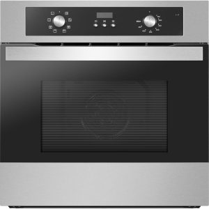 Midea 24" Mechanical Single Wall Oven, 2.5 Cu. Ft.-Capacity, Built-in Oven with 8-in-1 Cooking Modes, Stainless Steel