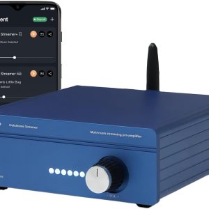 Streamer: Multi-Room Streamer | with Airplay2, Spotify Connect, DLNA | HDMI ARC, Optical, Coax, RCA, USB
