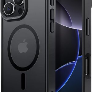 Magnetic for iPhone 16 Pro Case Fits MagSafe 16FT Drop Resistant Matte Skin Feeling Back Cover Shockproof Slim Fit for iPhone 16 Pro Phone Case 6.3 inch，Black Titanium