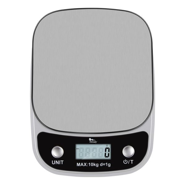 Digital Food Scale, 22 lbs/10kg Multifunction Kitchen Scale with Large Back-lit LCD Display and Tare Function for Cooking Baking Diets