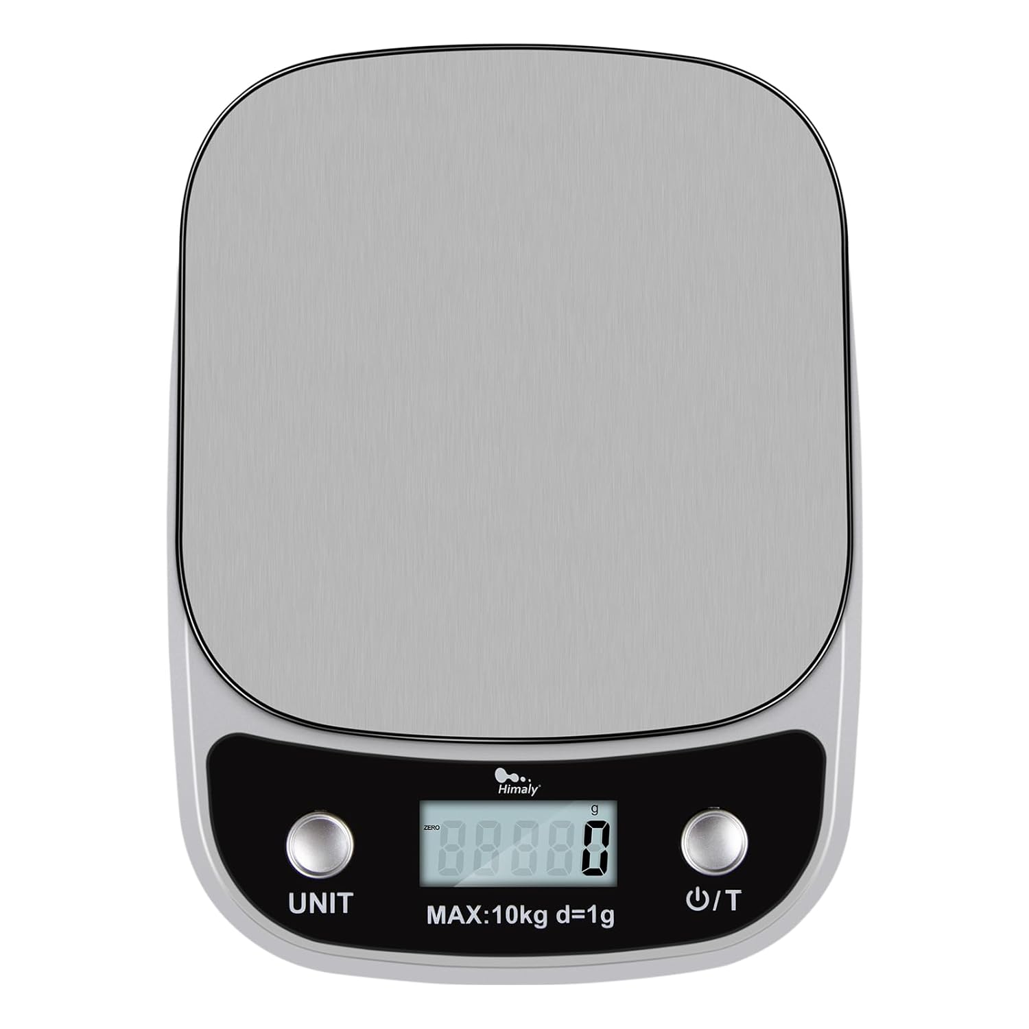 Digital Food Scale, 22 lbs/10kg Multifunction Kitchen Scale with Large Back-lit LCD Display and Tare Function for Cooking Baking Diets