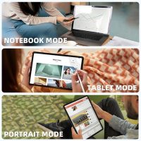 2-in-1 Mini Laptop: 10.95" 2K FHD IPS Touchscreen, In tel N95 CPU,16GB DDR5 RAM 512G SSD, Metal Body, Win 11 Pro/Office 2019, Full-Function Type-C, Fingerprint Sensor, Backlit Keyboard (16G+512GB) - Image 9
