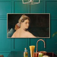 SAMSUNG 55-Inch Class QLED 4K The Frame LS03B Series, Quantum HDR, Art Mode, Anti-Reflection Matte Display, Slim Fit Wall Mount Included, Smart TV w/ Alexa Built-In (QN55LS03BAFXZA) - Image 7