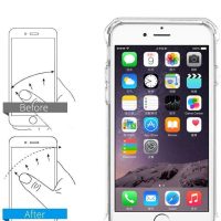 Cell Phone Ring Holder Stand Transparent Finger Grip 360 Degree Rotation Universal Smartphone Finger Ring Stand Kickstand (2 X Silver & 2 X Rose Gold) - Image 5