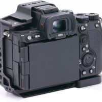Tilta Half Camera Cage Compatible with Sony a7R V, with Mount Accessories via Cold Shoe and 1/4"-20 Threads with Locating Pins | TA-T46-HCC (Black) - Image 3