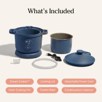 Our Place Dream Cooker | 6-quart Multicooker | 4 Versatile Modes | Pressure Cook, Slow Cook, Sear & Saute, Keep Warm | Hands-Free Steam Release | Tailored Control Panel | Blue Salt - Image 6