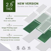STICKGOO 10-Sheet Peel and Stick Subway Tile, Stick on Tiles Backsplash for Kitchen & Bathroom(Thicker Design) - Image 6