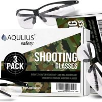 Aqulius 3pk Shooting Glasses - Safety Glasses - Eye Protection for Shooting Range, Tactical Shooting Goggles - Image 8