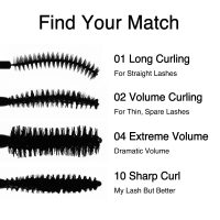 CLIO Kill Lash Superproof Mascara, Waterproof Mascara Black, Lengthening & Lifting for Defined Eyelash, Long-Lasting, Clump & Smudge-Free, for Sensitive Eyes, Korean Makeup Beauty (001 Long Curling) - Image 5